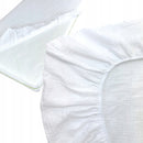 Prześcieradło muślinowe bawełna 60x120cm do łóżeczka niemowlęcego z gumką