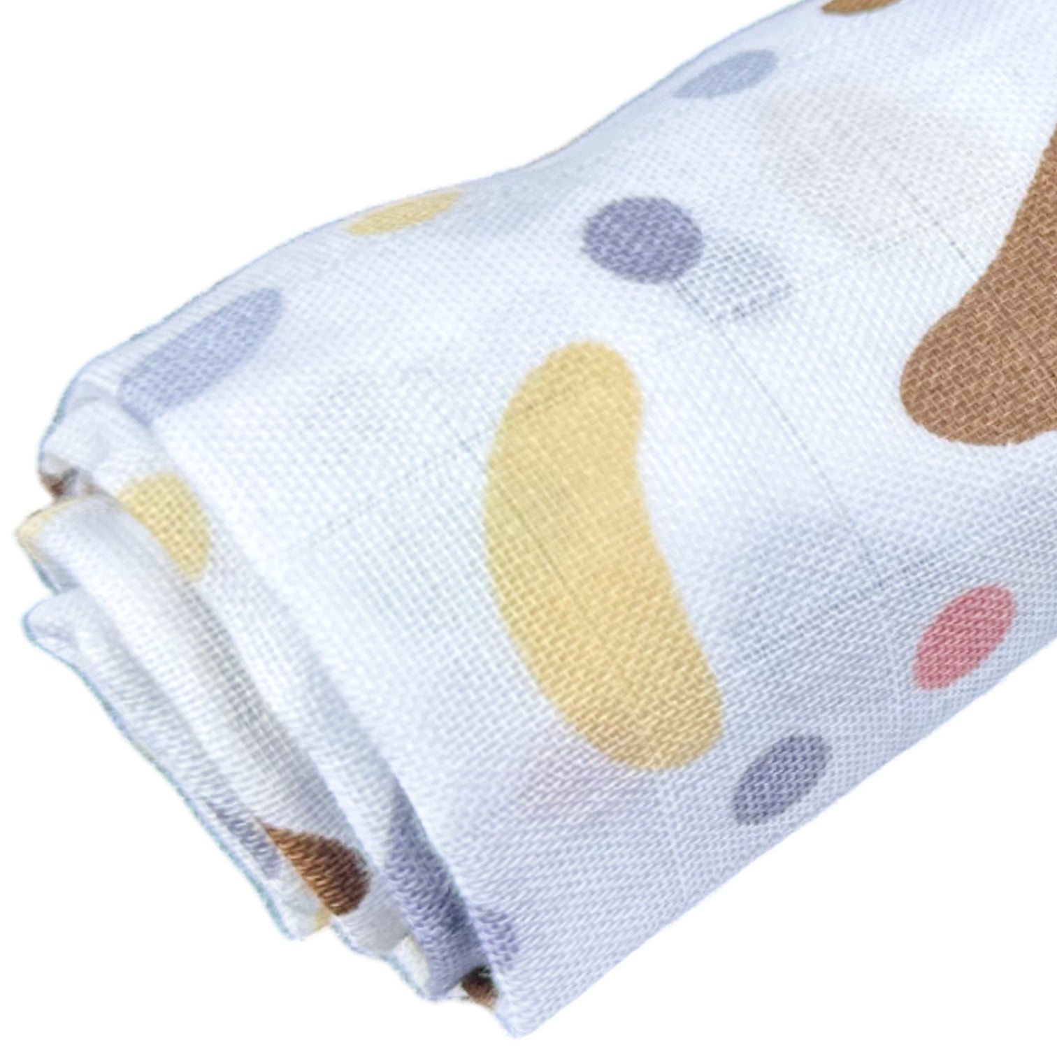 Pieluszki muślinowe, 1 szt., 70x70 cm, Kamyki | Plumeri