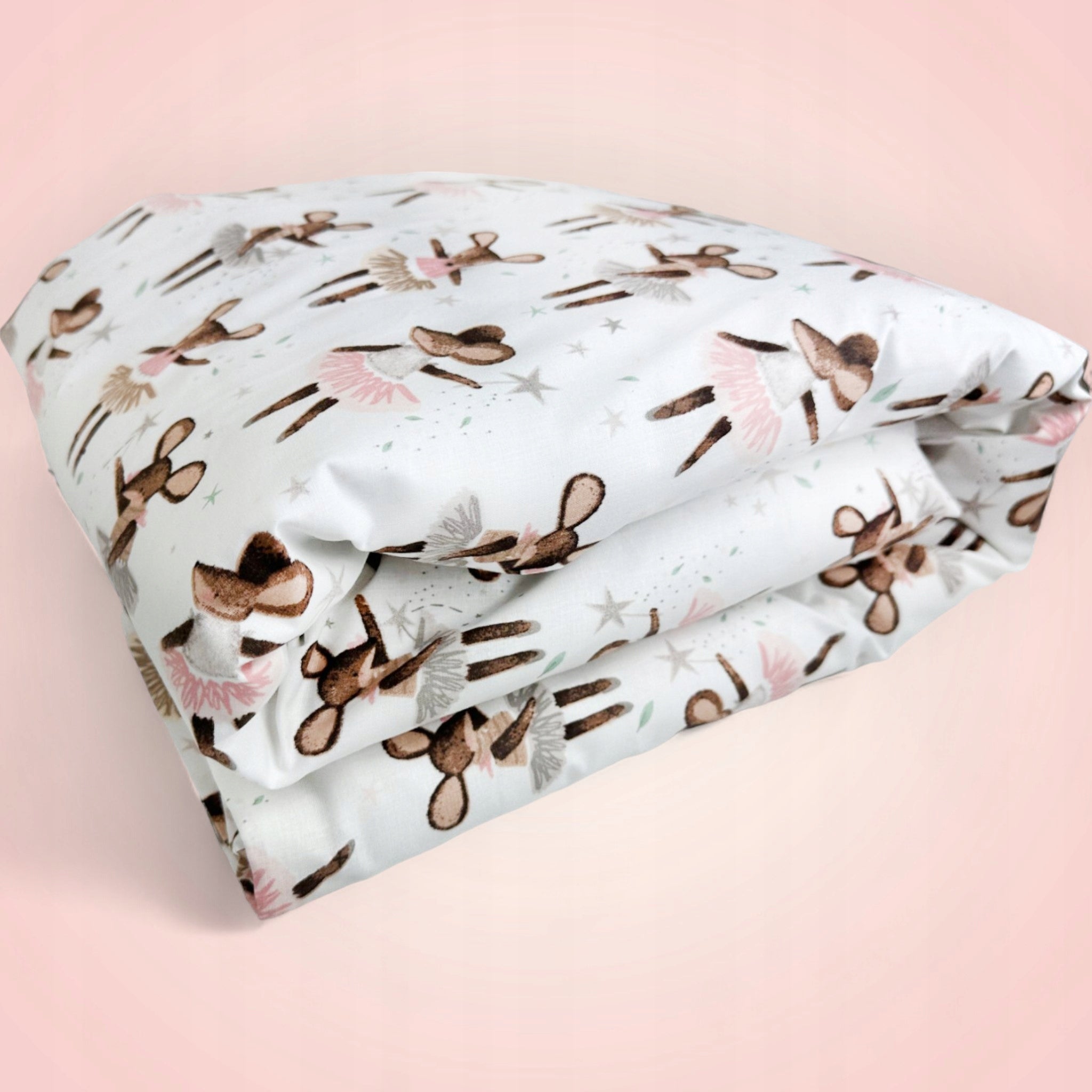 Pościel Bawełniana dla Dzieci 90x120+40x60 pościel do łóżeczka Plumeri