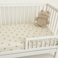 Prześcieradło muślinowe bawełna 60x120cm do łóżeczka niemowlęcego z gumką