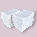 Pieluchy Pieluszki Tetrowe Białe 10szt 60x80cm 100% Bawełna, Gęsta Kratka