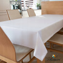 Obrus Biały plamoodporny klasyczny 130x180 cm