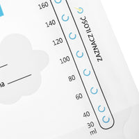 Bocioland WORECZKI NA MLEKO Ze Wskaźnikiem Temperatury 200ml 50 szt.