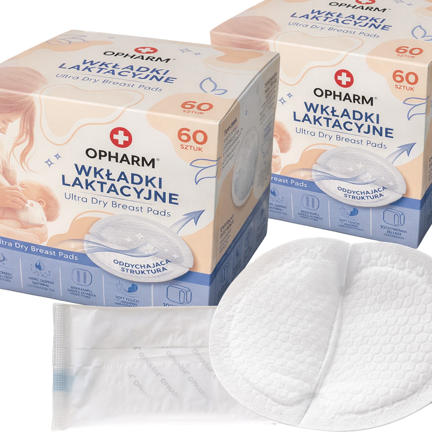Wkładki laktacyjne, 120 szt. | Opharm