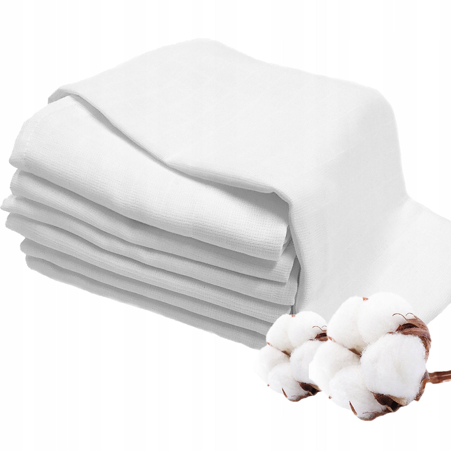 Plumeri Pielucha Muślinowa pieluszki muślinowe 6szt 70x70