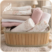 Plumeri Pieluszki muślinowe zestaw kolorów 5 szt. 70x70 cm