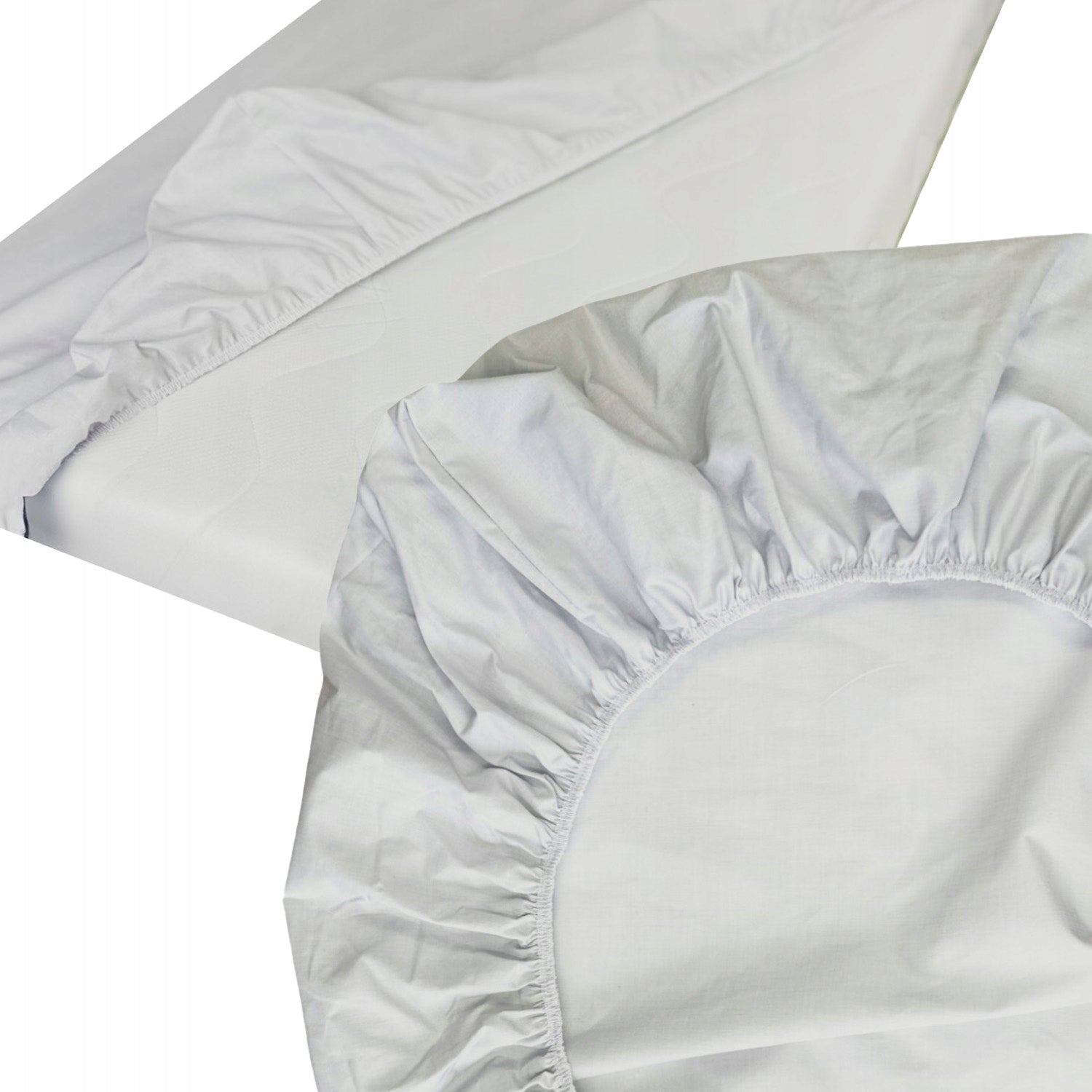 Prześcieradło do łóżeczka, 60x120 cm, wzór Szare | Plumeri