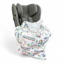 Plumeri Dwustronny Kocyk Minky dla Niemowląt , Kocyk do fotelika