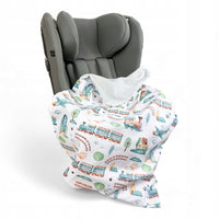 Plumeri Dwustronny Kocyk Minky dla Niemowląt , Kocyk do fotelika