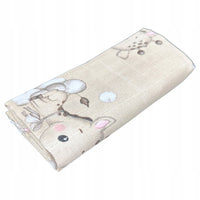 Pieluszki muślinowe duże Plumeri 1x 70×70 cm - większy rozmiar, komfort