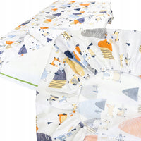 Prześcieradło z gumką 60x120 100% Bawełna przescieradlo do łóżeczka