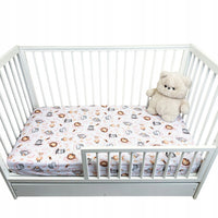 Prześcieradło z gumką 60x120 100% Bawełna przescieradlo do łóżeczka