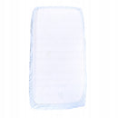 Prześcieradło z gumką 60x120 100% Bawełna \Błękitne