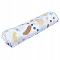 Pieluszki muślinowe duże Plumeri 1x 70×70 cm - większy rozmiar, komfort