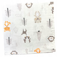 Pieluszki muślinowe duże Plumeri 3x 70×70 cm - większy rozmiar, komfort