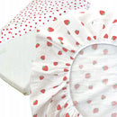 Prześcieradło muślinowe bawełna 60x120cm do łóżeczka niemowlęcego z gumką