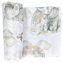 Pieluszka muślinowa duża OTULACZ 120×120 cm Pielucha muślin bawełna