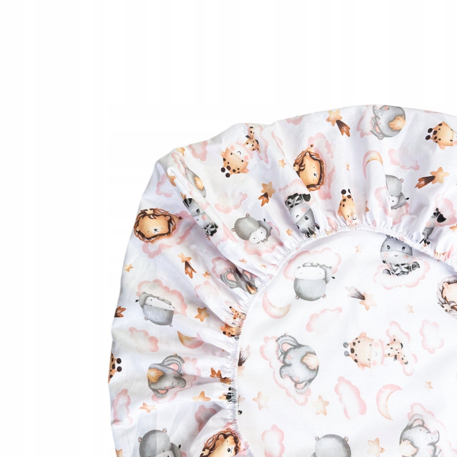 Prześcieradło z gumką 60x120 100% Bawełna przescieradlo do łóżeczka