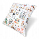 Poszewka na poduszkę 40×40 cm poszewka na jasiek wzory dziecięce