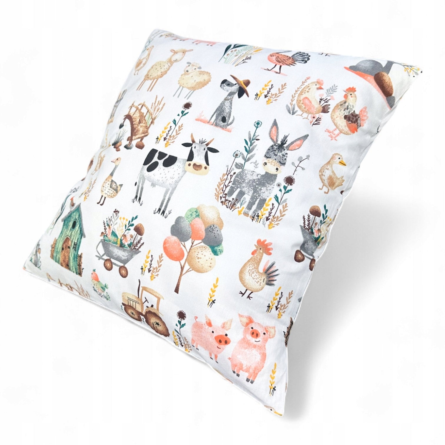 Poszewka na poduszkę 40×40 cm poszewka na jasiek wzory dziecięce