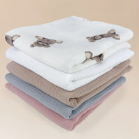 Plumeri Pieluszki muślinowe zestaw kolorów 5 szt. 70x70 cm