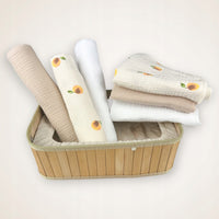 Plumeri Pieluszki muślinowe zestaw kolorów 3 szt. 70x70 cm