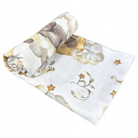 Pieluszka muślinowa duża OTULACZ 120×120 cm Pielucha muślin bawełna