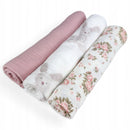 Plumeri Pieluszki muślinowe zestaw kolorów 3 szt. 70x70 cm