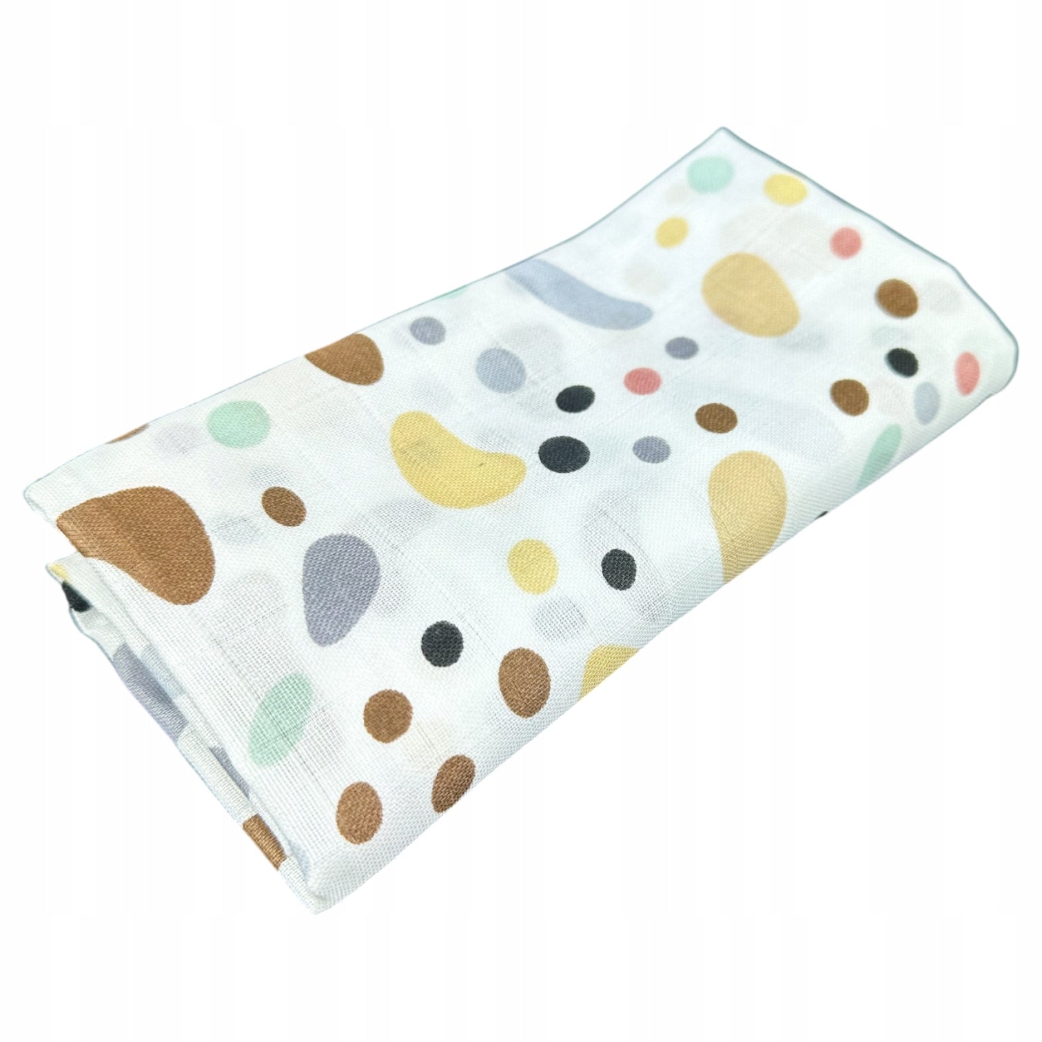 Pieluszki muślinowe, 1 szt., 70x70 cm, Kamyki | Plumeri