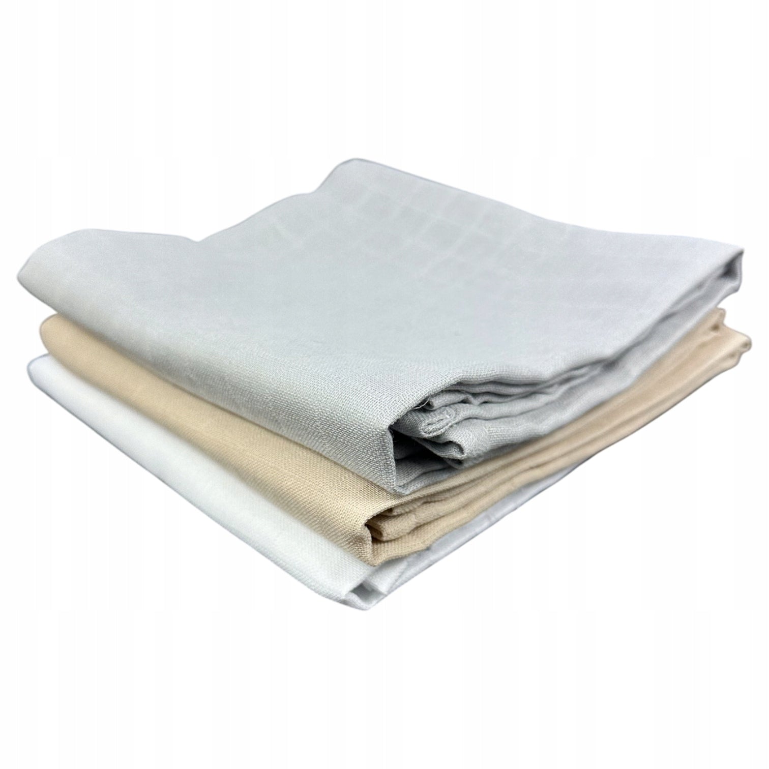 Pieluszki muślinowe duże Plumeri 3x 70×70 cm - większy rozmiar, komfort