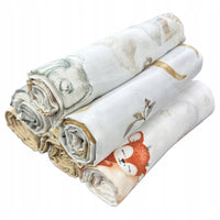 Pieluszki muślinowe duże Plumeri 6x 70×70 cm - większy rozmiar, komfort