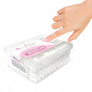 Patyczki do uszu Bocioland papierowe biodegradowalne dla dzieci 4x60 szt.