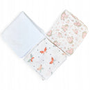 Plumeri Pieluszki muślinowe zestaw kolorów 3 szt. 70x70 cm