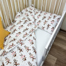 Pościel Bawełniana dla Dzieci 90x120+40x60 pościel do łóżeczka Plumeri