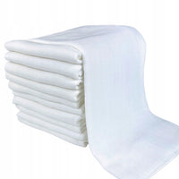 Pieluchy Pieluszki Tetrowe Białe 10szt 60x80cm 100% Bawełna, Gęsta Kratka