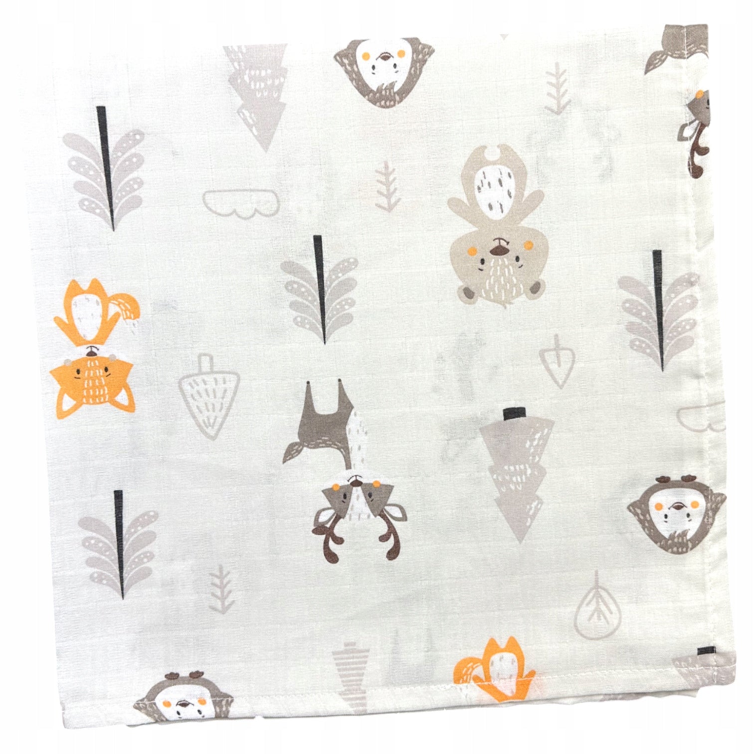 Pieluszki muślinowe duże Plumeri 1x 70×70 cm - większy rozmiar, komfort