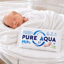 Chusteczki nawilżane Opharm Pure Aqua, 8 × 60 szt.