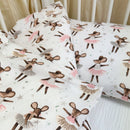 Pościel Bawełniana dla Dzieci 90x120+40x60 pościel do łóżeczka Plumeri