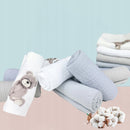 Plumeri Pieluszki muślinowe zestaw kolorów 10 szt. 50x30 cm