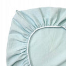 Prześcieradło muślinowe bawełna 60x120cm do łóżeczka niemowlęcego z gumką