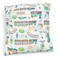 Poszewka na poduszkę 40×40 cm poszewka na jasiek wzory dziecięce