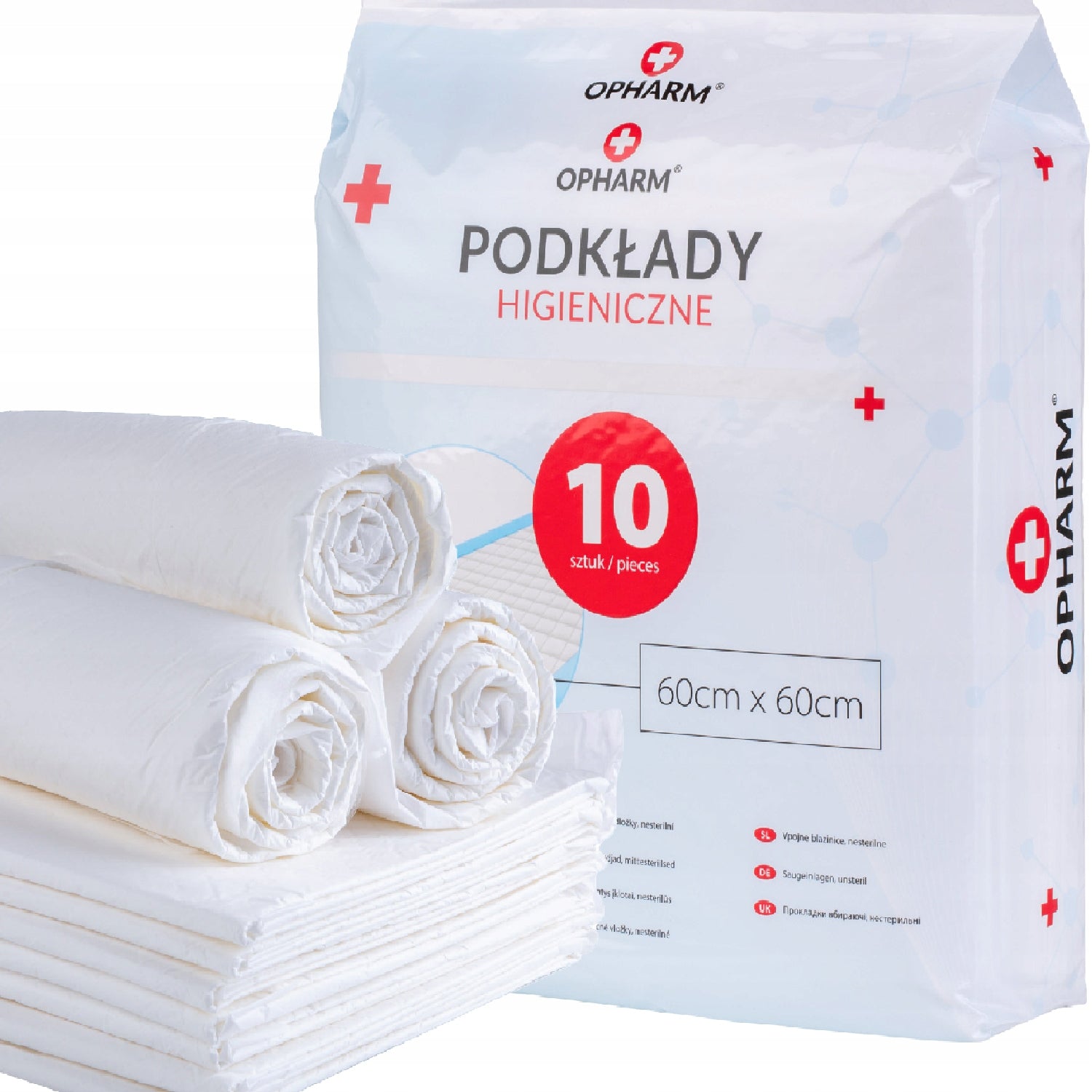 Podkłady chłonne, 10 szt. | Opharm
