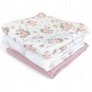 Plumeri Pieluszki muślinowe zestaw kolorów 3 szt. 70x70 cm