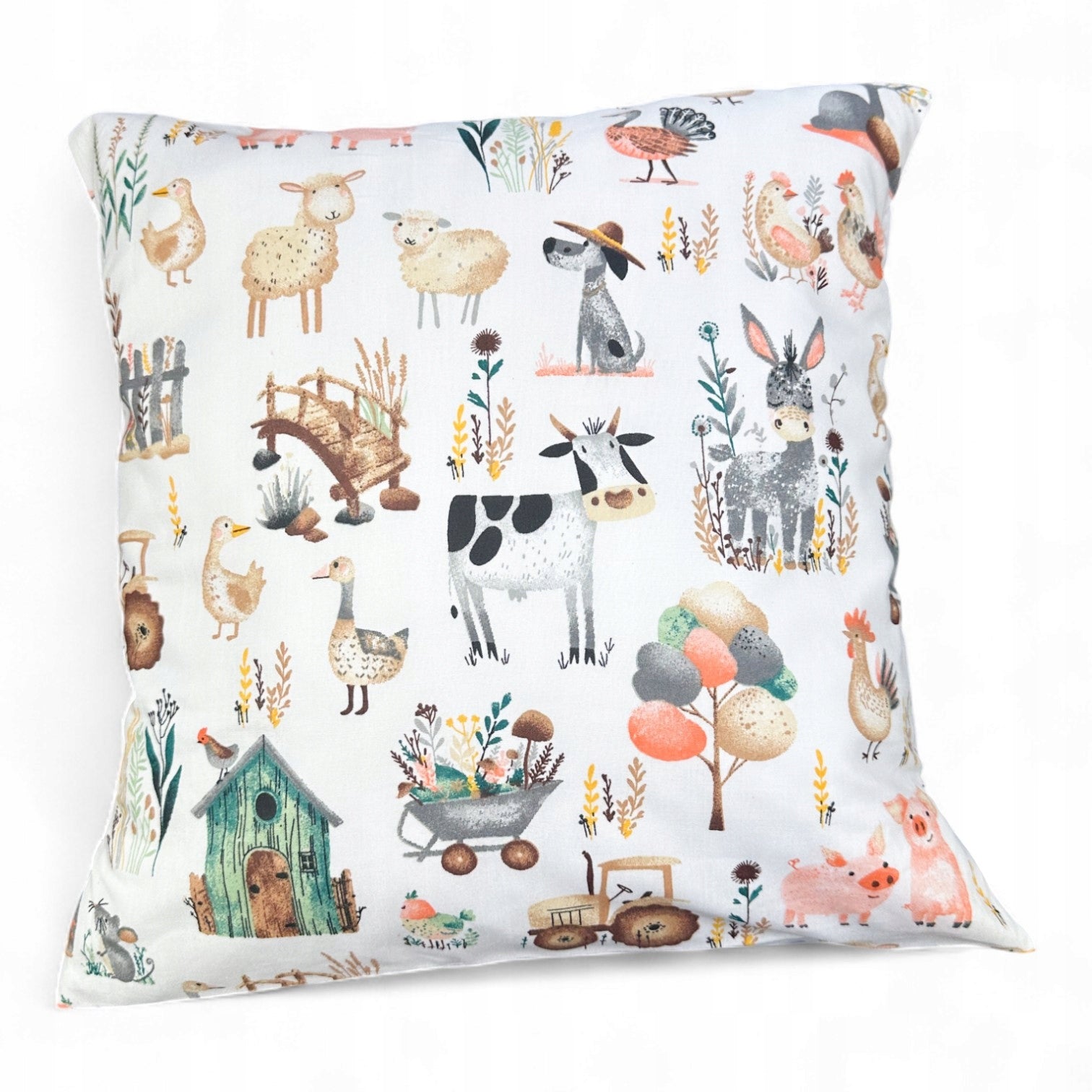 Poszewka na poduszkę 40×40 cm poszewka na jasiek wzory dziecięce | Plumeri