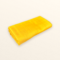 Pieluszki muślinowe, 3 szt., 70x70 cm, Żółty Lisek Leśna Rodzina Muslin Kratka | Plumeri